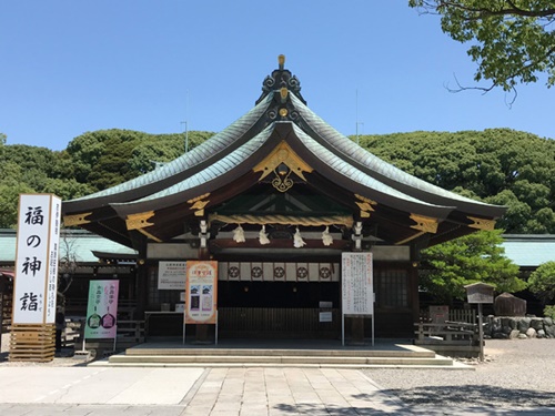 縁結びのご利益で有名な真清田神社の参考写真１枚目