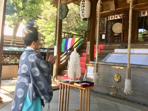 縁結びのご利益で有名な由加神社本宮の参考写真１１枚目